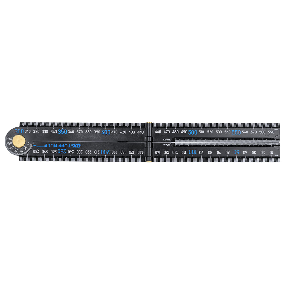 OX-P507206 OX Pro Tuff Rule - Black