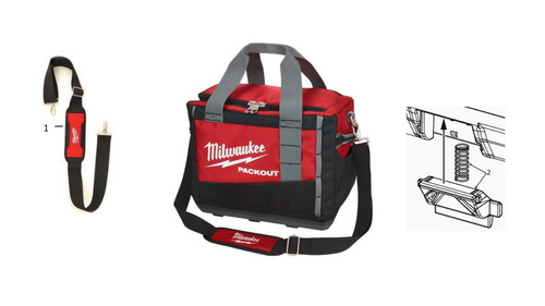 Milwaukee PACKOUT DUFFEL BAG 15IN/38CM spare parts