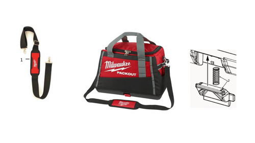 Milwaukee PACKOUT DUFFEL BAG 20IN/50CM spare parts