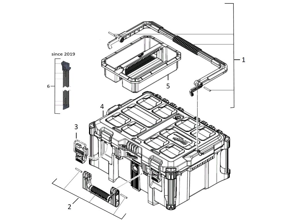 PACKOUT Large Box spare parts