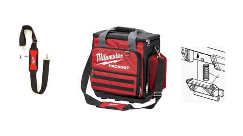 Milwaukee PACKOUT TECH BAG spare parts