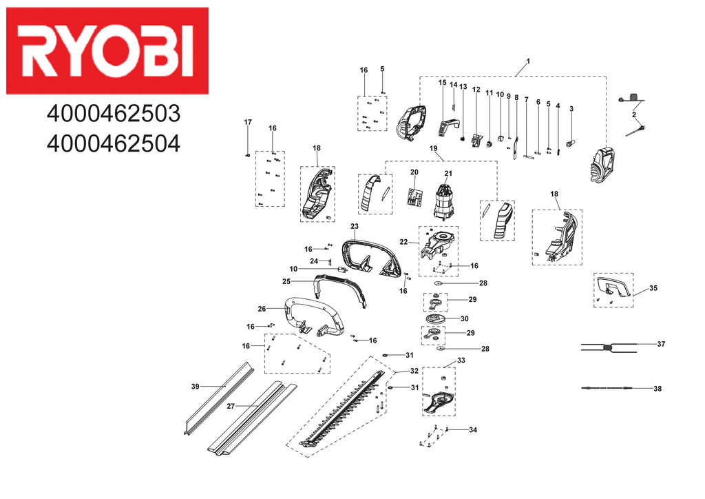 Rht6160rs ryobi sales