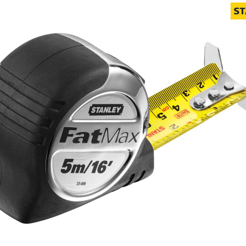 STA533886 Stanley FatMax® Pro Pocket Tape 5m/16ft (Width 32mm) - no longer available