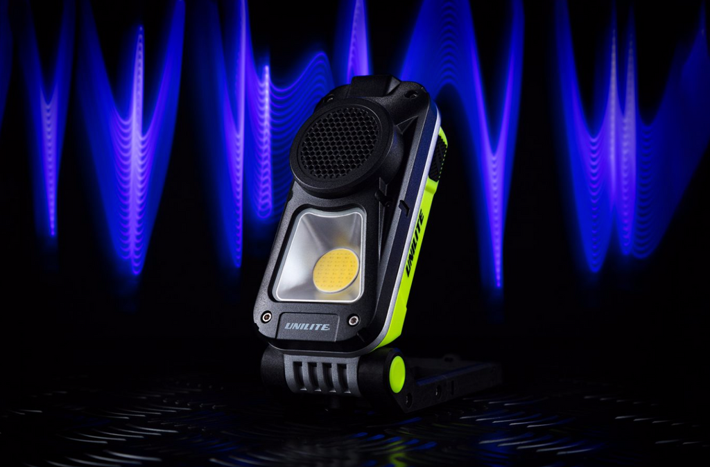 Unilite SP-750 750 LUMEN COMPACT WORK LIGHT + speaker