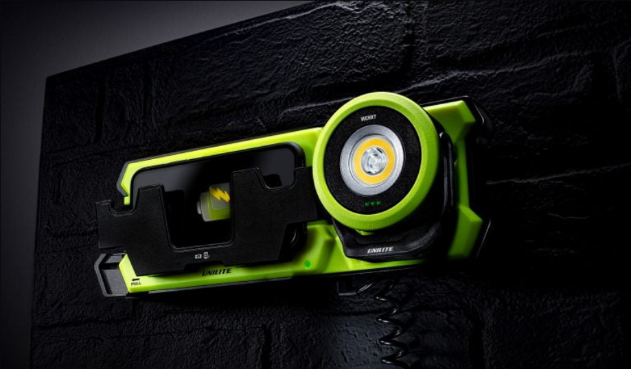 Unilite WCXH7 WIRELESS CHARGING DUAL BEAM COMPACT WORK LIGHT