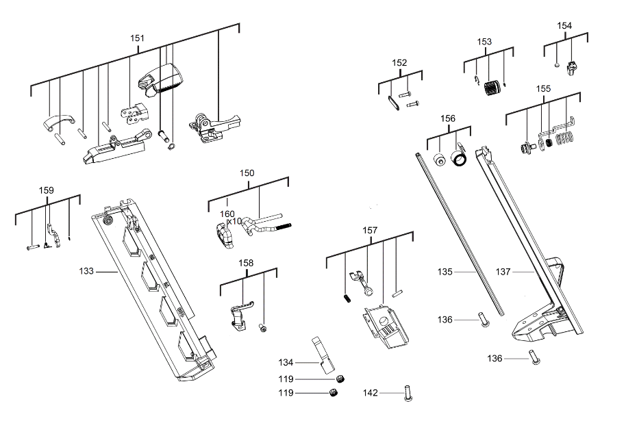 M18CN16GA spare parts
