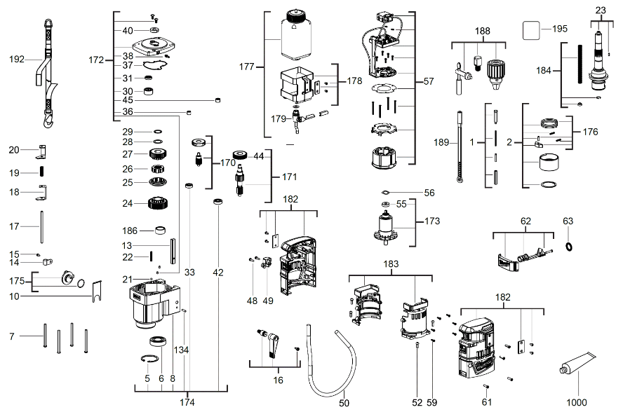 M18FMDP spare parts