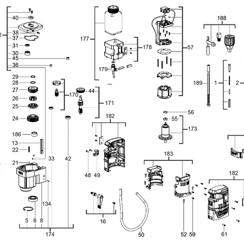 M18FMDP spare parts