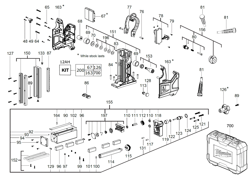 M18FMDP spare parts