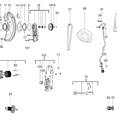 MXFCOS350 spare parts