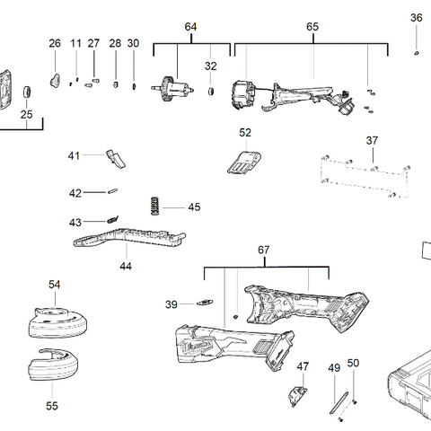 M18ONEFSAG115XPDB spare parts