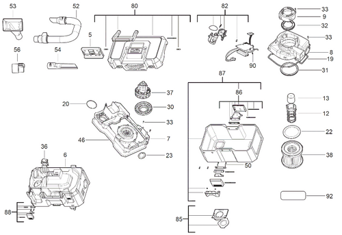 M12fvcl spare parts