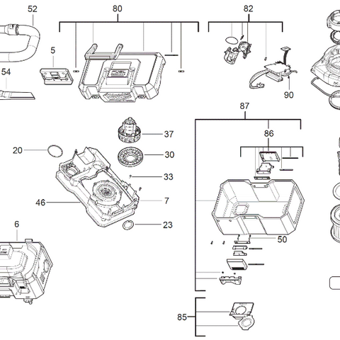 M12fvcl spare parts