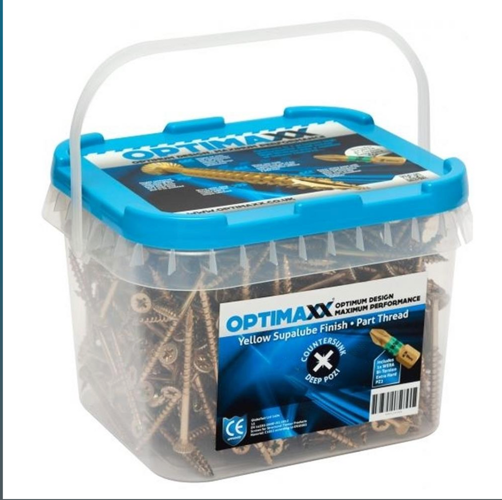 OPTIMAXX C288-865 4.0 x 70 600PC SCREW TUB