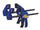IRWIN Quick-Change™ Medium-Duty Bar Clamp 300mm (12in) (Twin Pack) XMS22CLAMPTP