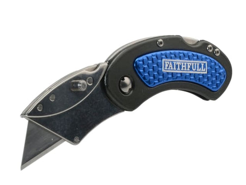 Faithfull Utility Folding Knife with Blade Lock XMS22FOLDING