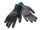 SCAN Black PU Coated Gloves Pack of 5 XMS22PUGLOVE