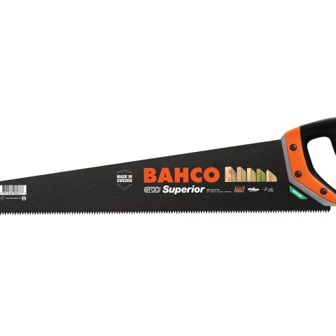 Bahco 2600-22-XT-HP Superior Handsaw 550mm (22in) 9 TPI XMS22SAW22