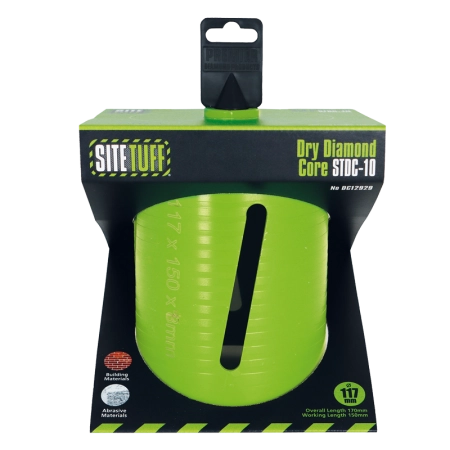 site tuff 127mm x 150mm diamond core dc12932