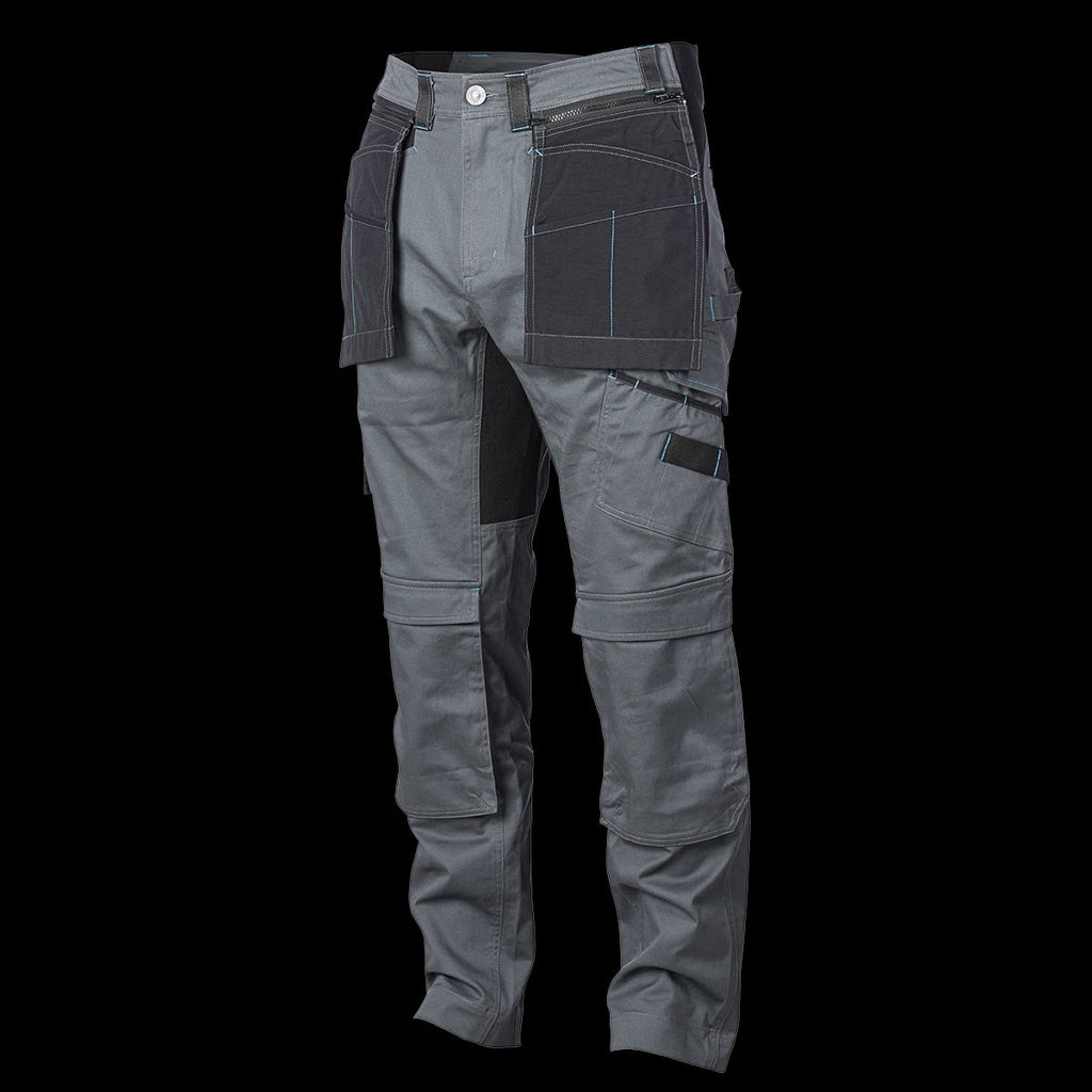 OX Pro Heavy Duty Flex Waist Trousers Grey